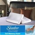 Slumber Solutions Gel Memory Foam Contour Pillow
