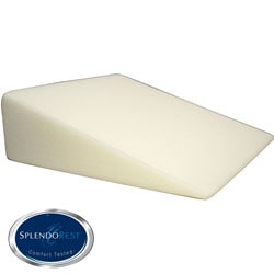 SplendoRest Visco Elastic Memory Foam Extra Firm Support Bed Wedge Pillow