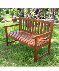 Acacia Wood 49-inch Bench