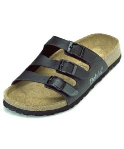 Betula Woogie 3 Strap Black Sandal