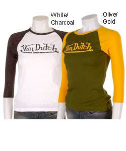 Von Dutch Originals Raglan Baseball Jersey