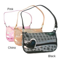 XOXO Romantic Themed Designer Clutch Handbag