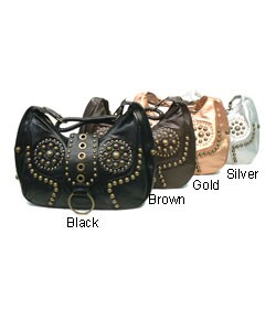 Journee Collection Metallic Fashion Hobo Bag