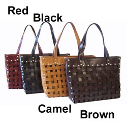 Rina Rich Woven Shoulder Bag