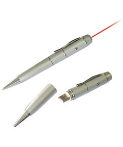 2GB High Speed USB 2.0 Flash Drive Pen & Laser Pointer