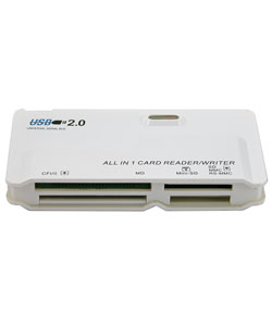 21-in-1 USB Memory Card Reader