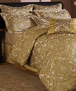 Halifax Gold 4-piece Duvet Cover Set