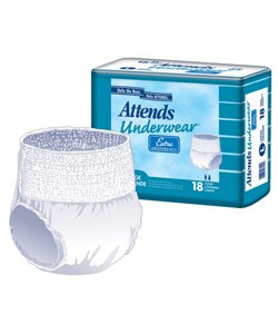 Attends Extra Medium Underwear (Case of 80)