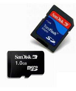 SanDisk 1GB T-Flash MicroSD Memory Card