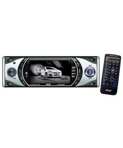Pyle In-Dash DVD, 3.6-inch Monitor w/bluetooth (Refurbished)