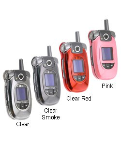 Cell Phone Crystal Case with Belt Clip for LG 8300