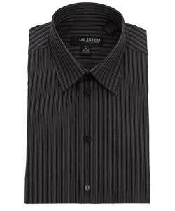 Unlisted by Kenneth Cole Licorice Stripe Dress Shirt