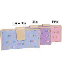 XOXO Multicolor Thin Tab Wallet