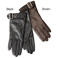 Portolano Italian Leather/ Angora Gloves