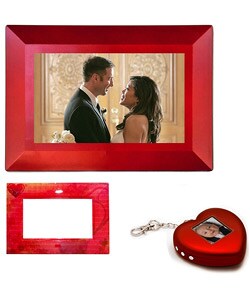 Nextar 7-inch Digital Photo Frame w/ Digital Keychain