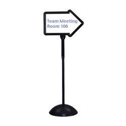 Safco WriteWay Double-Sided Arrow Sign