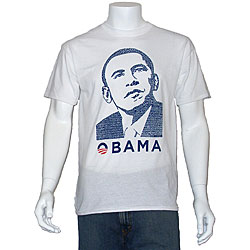 Los Angeles Pop Art Barack Obama Men's 'Yes We Can' Speech T-shirt