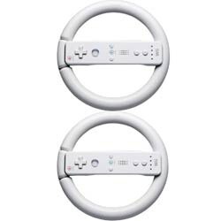 Nintendo Wii Steering Wheels for Mario Kart - 2 PAK