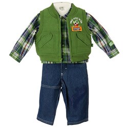 Leap Frog Infant Boy's Green 3-piece Set