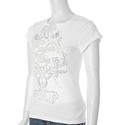 Calvin Klein Junior's White Vintage T-shirt