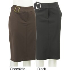Joseph A Women's Belted Career Skirt