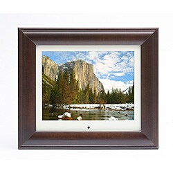 InVion DPF-8P106-IUS 8-inch Digital Photo Frame (Brown)