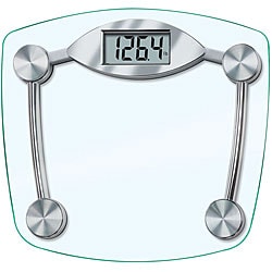 Taylor 7506 Chrome and Glass Lithium Digital Scale