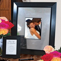 Signature Picture Frame and Engraved Photo Mat