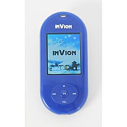 InVion 2GB Blue MP3 Music/ Video/ Photo Player
