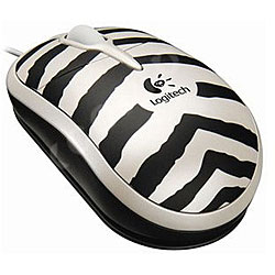 Logitech 931632-0403 Zebra Mouse