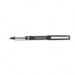 Pilot Precise V7 Black Rolling Ball Pens (Pack of 12)