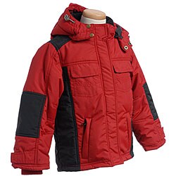KC Collections Boy's Fleece-lined Parka