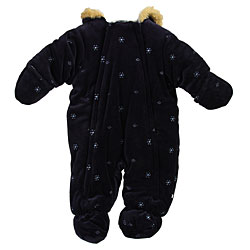 Absorba Infant Boy's Snowflake Shiffley Snowsuit