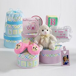 Oh Baby! Baby Girl Gift Tower