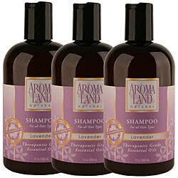 Aromaland Lavender 12-oz Shampoo Lavender (Pack of 3)