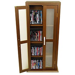 Contemporary 41-inch Media Storage Tower