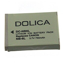 Dolica Canon NB6L Battery