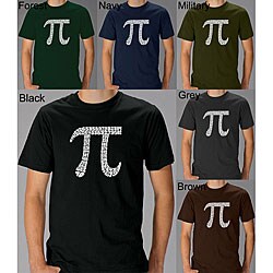 Los Angeles Pop Art Men's Pi 100 Digit T-shirt