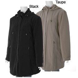 Jones New York Women's Plus Size Faux Silk Jacket