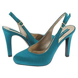 Nine West Malynn Dark Turquoise Satin