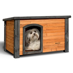Precision Pet Small Outback Log Cabin Dog House