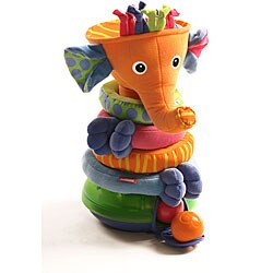 Musical Stack and Play Elephant Baby Toy