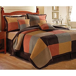 Trafalgar King-size 3-piece Quilt Set