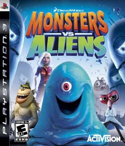 PS3 - Monsters vs. Aliens