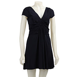 Essentials by A.B.S Women's Gathered Waist Dress