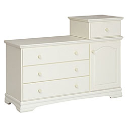 DaVinci Anastasia Combo Dresser in Antique White