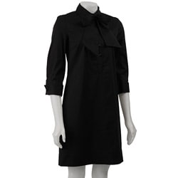 Citrine Women's Black Shirtdress