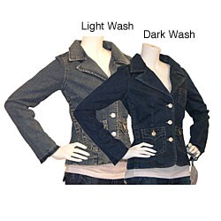 True Religion Denim Flap Pocket Blazer