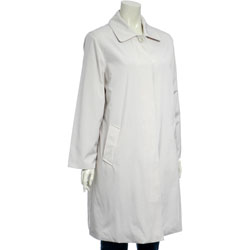 Regent Women's Faux Silk 3/4-length Raincoat