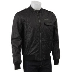 Black Rivet Men's Racer Jacket
